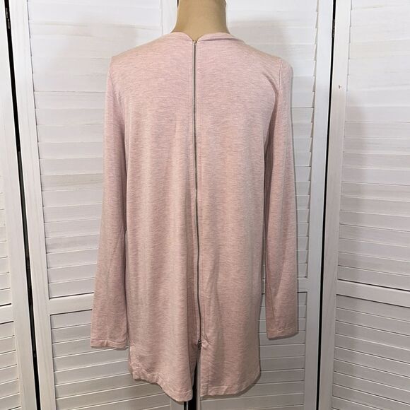 LOFT Lounge Tunic Size Small Pink Long Sleeve - Picture 9 of 11